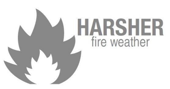 Harsher fire weather