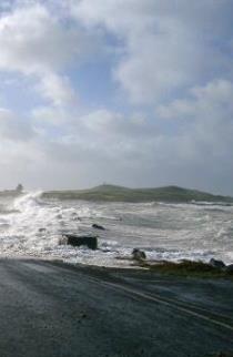 Coastal flooding at Port Fairy